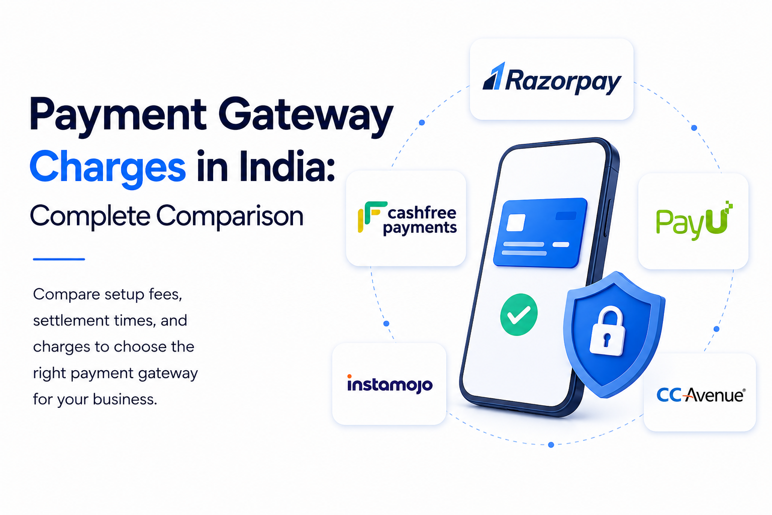 Payment Gateway Charges in India: Complete Comparison (2026)
