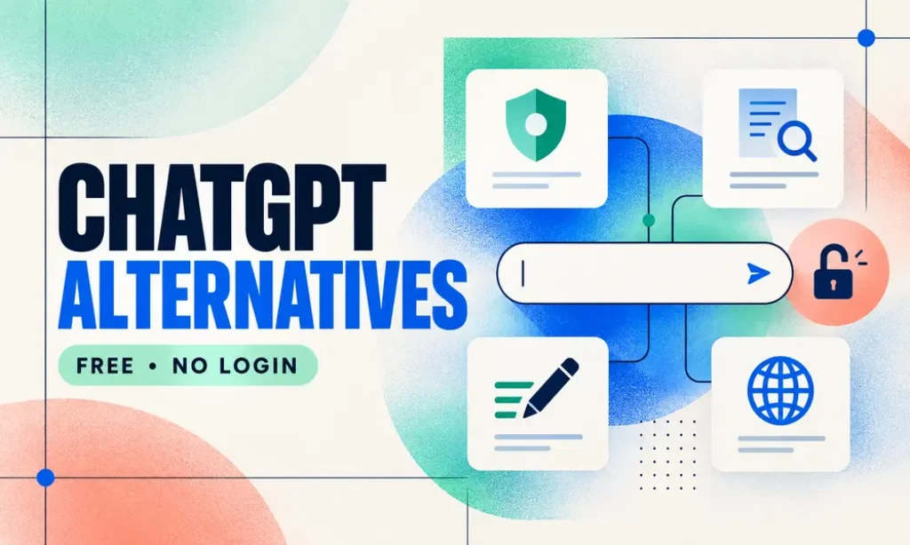 ChatGPT Alternatives That Work Free Without Login