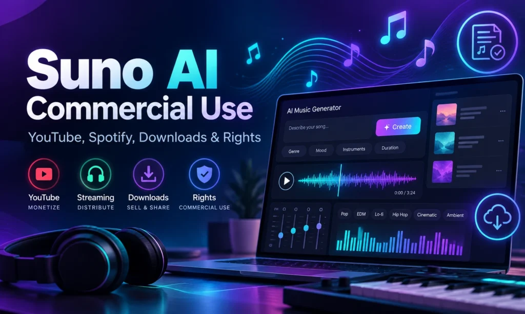 Suno AI Commercial Use