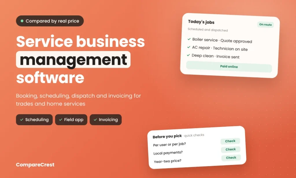 Best Service Business Management Software